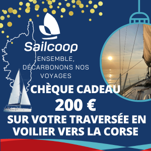 Chèque cadeau navigation Sailcoop 200€